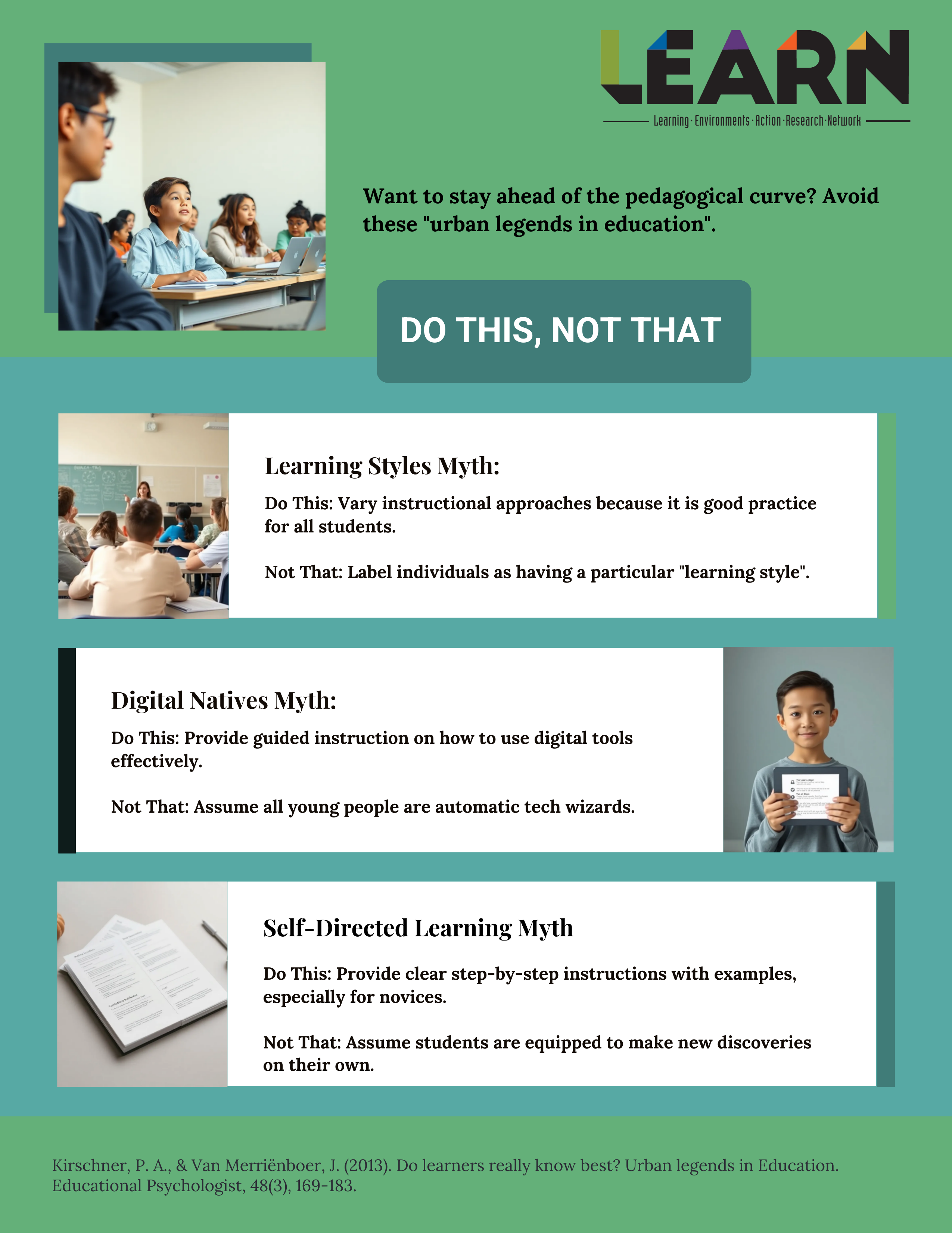 Three things you *thought* you knew about education